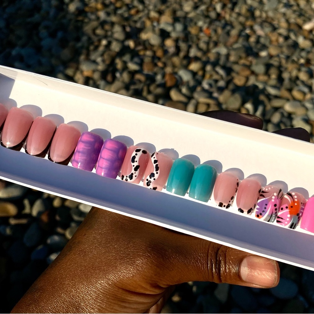 Handmade press on nails